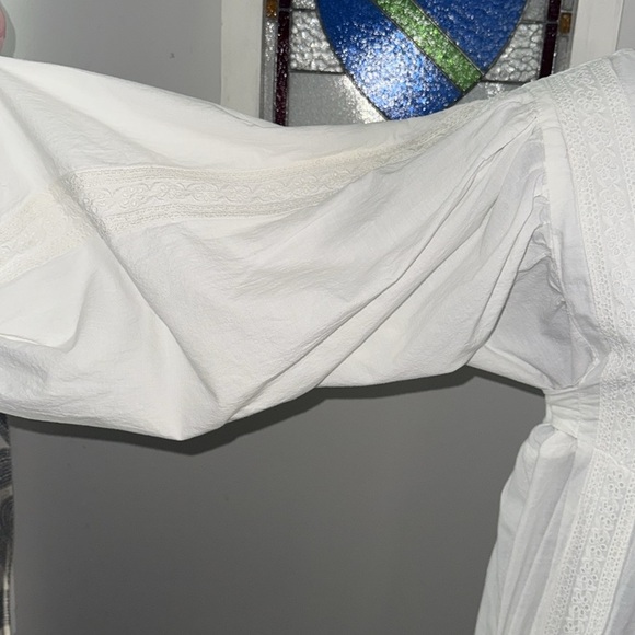 Sing & Smile Vintage 100% Cotton Maxi Dress SZ Medium - Picture 5 of 15